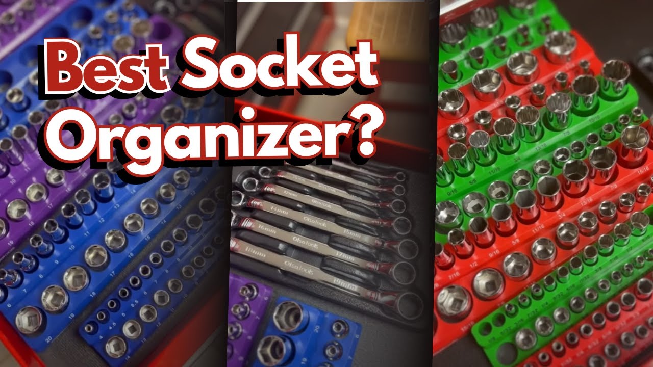 The Best Socket Holder for Mechanics: 2-Row Magnetic Tray!  📹Alan H . 🧰