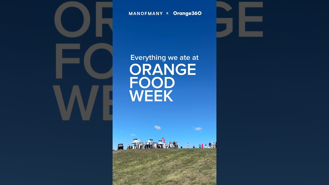 Everything we ate at Orange Food Week 2024