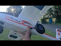 Slow take off &amp; a BUTTER LANDING with the Hobbyzone Aeroscout s1 1.1m on a 1300mah 3s pack💯#rcaddict
