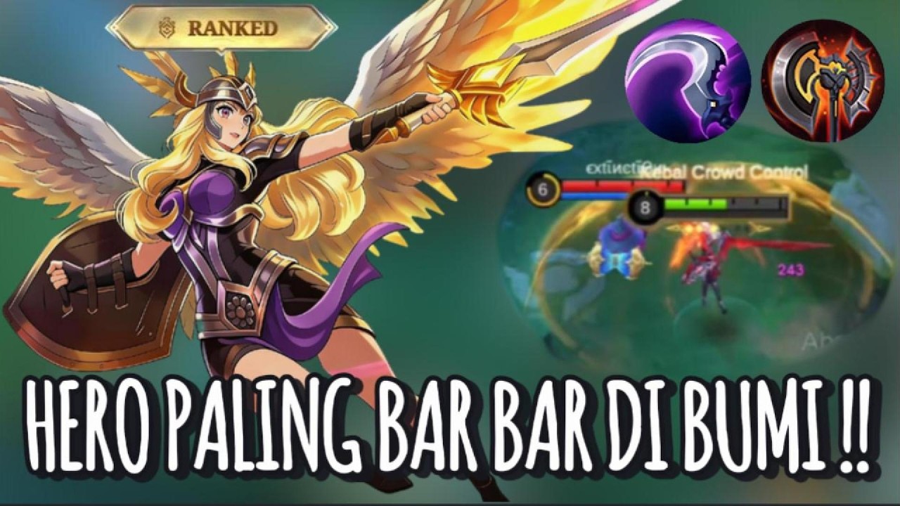 FREYA HERO LARIS DI RANK !! DAMAGE & MOBILITY GAK NGOTAK !! MASUK KELUARNYA ENAK BANGET !! RANKED ~