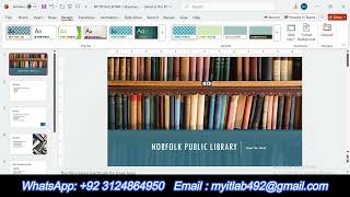 New Perspectives PowerPoint 365 | Module 4: End of Module Project 1 | NP_PPT365_EOM4-1