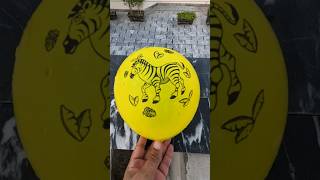 💛 Zebra Balloon vs Orange Balloon 💥💧 Satisfying Water Drop Test! 🎈 #shorts