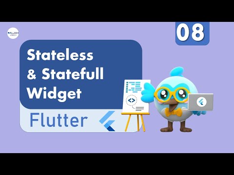 Flutter Stateless and Stateful Widgets: Understand the Key Differences | Flutter course for beginers