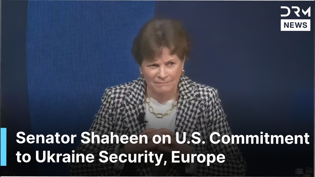 “Worried About Trump Pressuring Ukraine” – Shaheen’s Serious Munich Statement | DRM News | AC1F