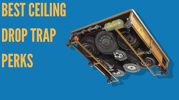 Best Ceiling Drop Trap/Tire Trap Perks | Trap Gameplay And Review - Fortnite Save The World