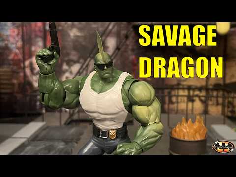 McFarlane Savage Dragon Image Comics Elite Action Figure Review