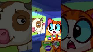 Blue Tractor Song! Baby Learns About Farm Animals #forkids #purrpurr