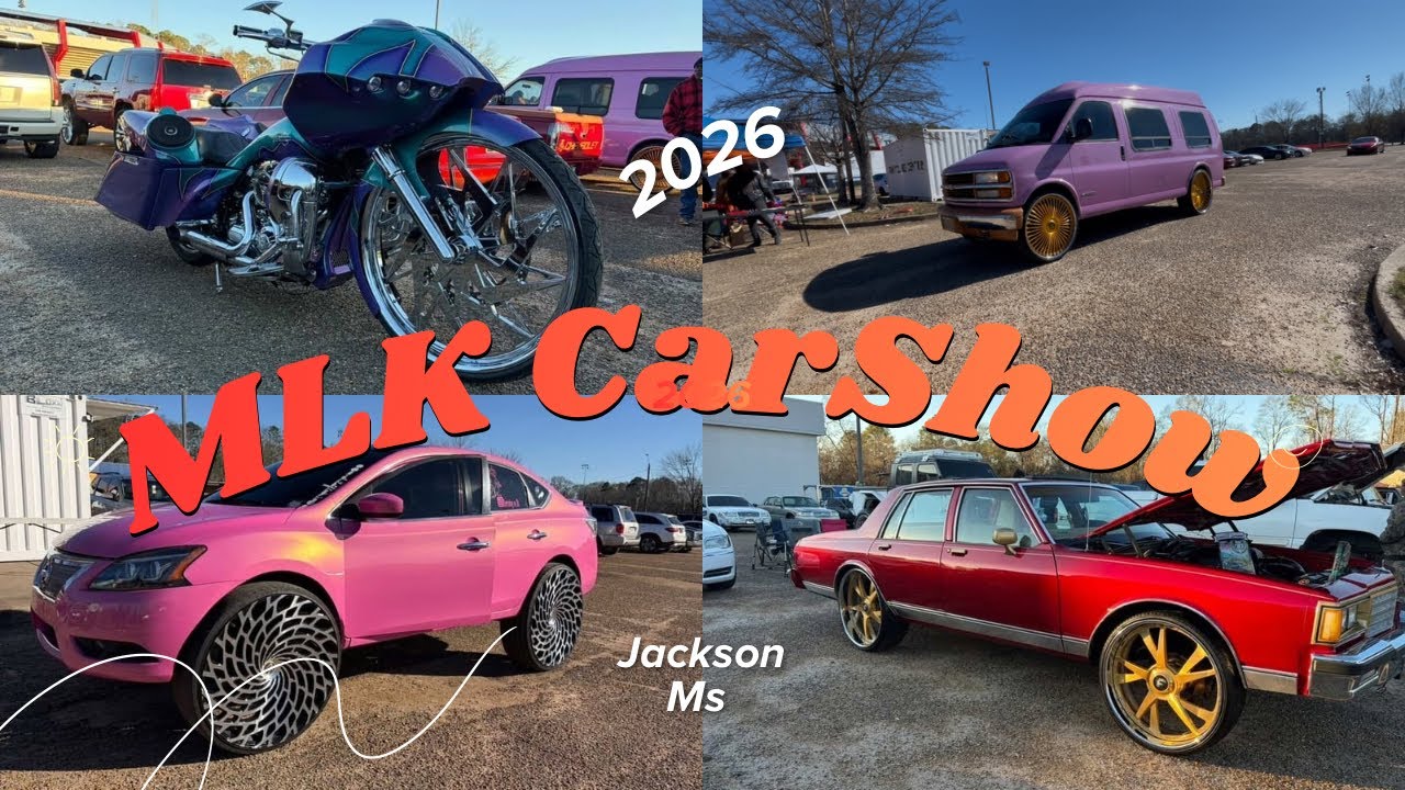 12th Annual MLK CarShow In Jackson,Ms 2026. The Largest MLK CarShow In Mississippi #jacksonms #fyp