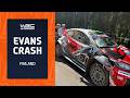 Evans CRASHES LIVE on SS14 | WRC Secto Rally Finland 2026