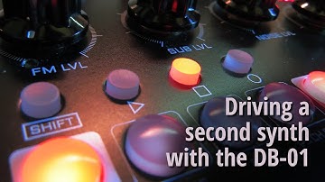 Driving a second synth with the DB-01
