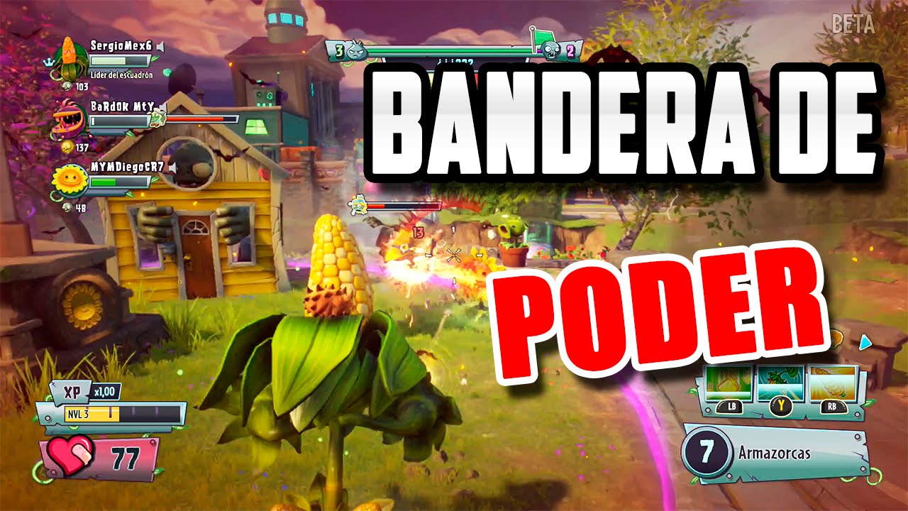 Gameplay BANDERA DE PODER | PvZ Garden Warfare 2 - YouTube