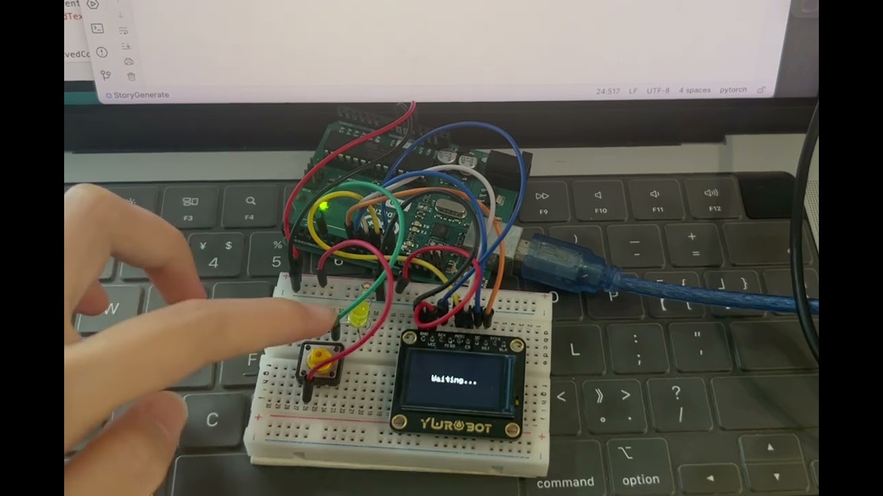 AI Visual Recognition Story Generation
