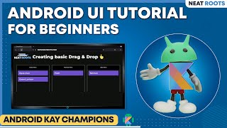 Android App Development Tutorial for Begineers - Creating Android App UI Using Code and XML screenshot 5