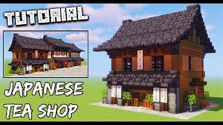 How To Build A Japanese Tea Shop | Minecraft Tutorial