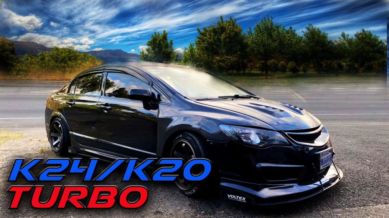 Honda Civic Si K24/K20 stock internals TURBO!!! YouTube