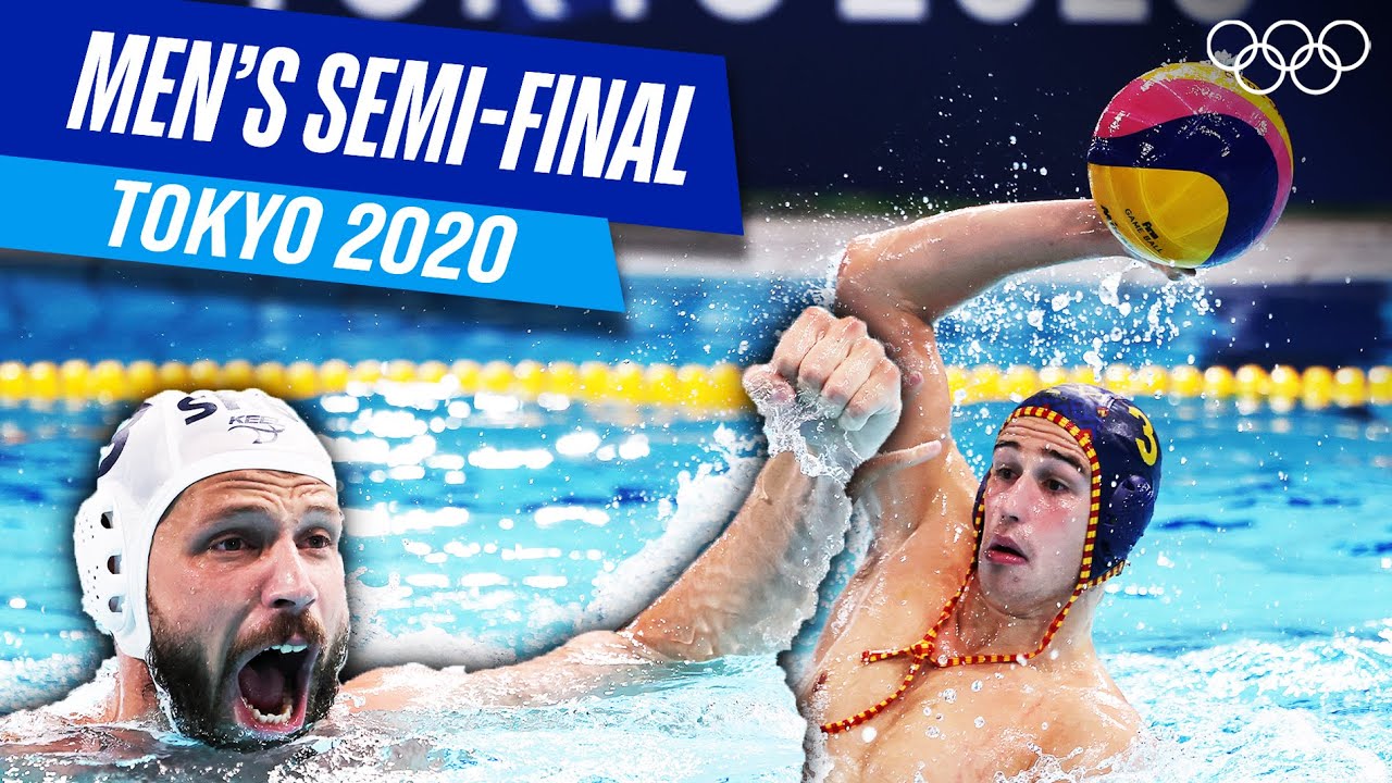 🇷🇸 vs 🇪🇸 FULL Men's Water Polo SemiFinal Tokyo 2020 YouTube