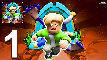 Parkour Escape: Obby Run - Gameplay Walkthrough Part 1 - Escape From Prison Challenge (Android, iOS)