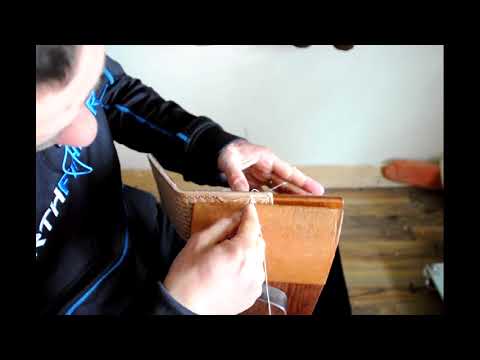 Sewing the wallet