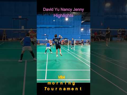 David Yu Nancy Jenny -1 #badminton #羽毛球 #mixdouble #badmintonlovers #highlights #badmintonevent