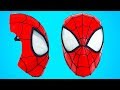 SPIDER-MAN MASK - SPIDERMAN FACESHELL - How To | Creative Minds