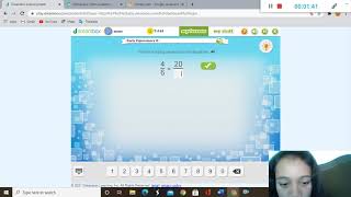 Early Equivalency 2-Fifth grade math on Dreambox learning-with Luseane