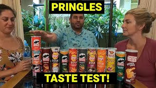 They Have SO MANY FLAVORS of Pringles in Thailand!