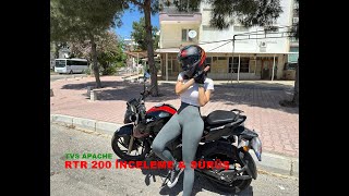 RTR 200 İNCELEME VE SÜRÜŞ #motorcycle #motor #motorbike #rtr200 #ns200 #r25 #bajaj #cfmoto #rs200