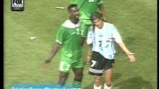 Argentina 2 Nigeria 1 Mundial 1994 (Los goles)