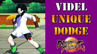 Dragon Ball FighterZ - Videl's has a dodge instead of a reflect!