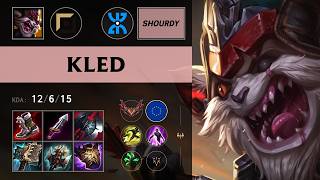 (GNG Shourdy) Kled Top vs K'Sante (ESB Bobsik) - EUW Grandmaster Patch 26.13