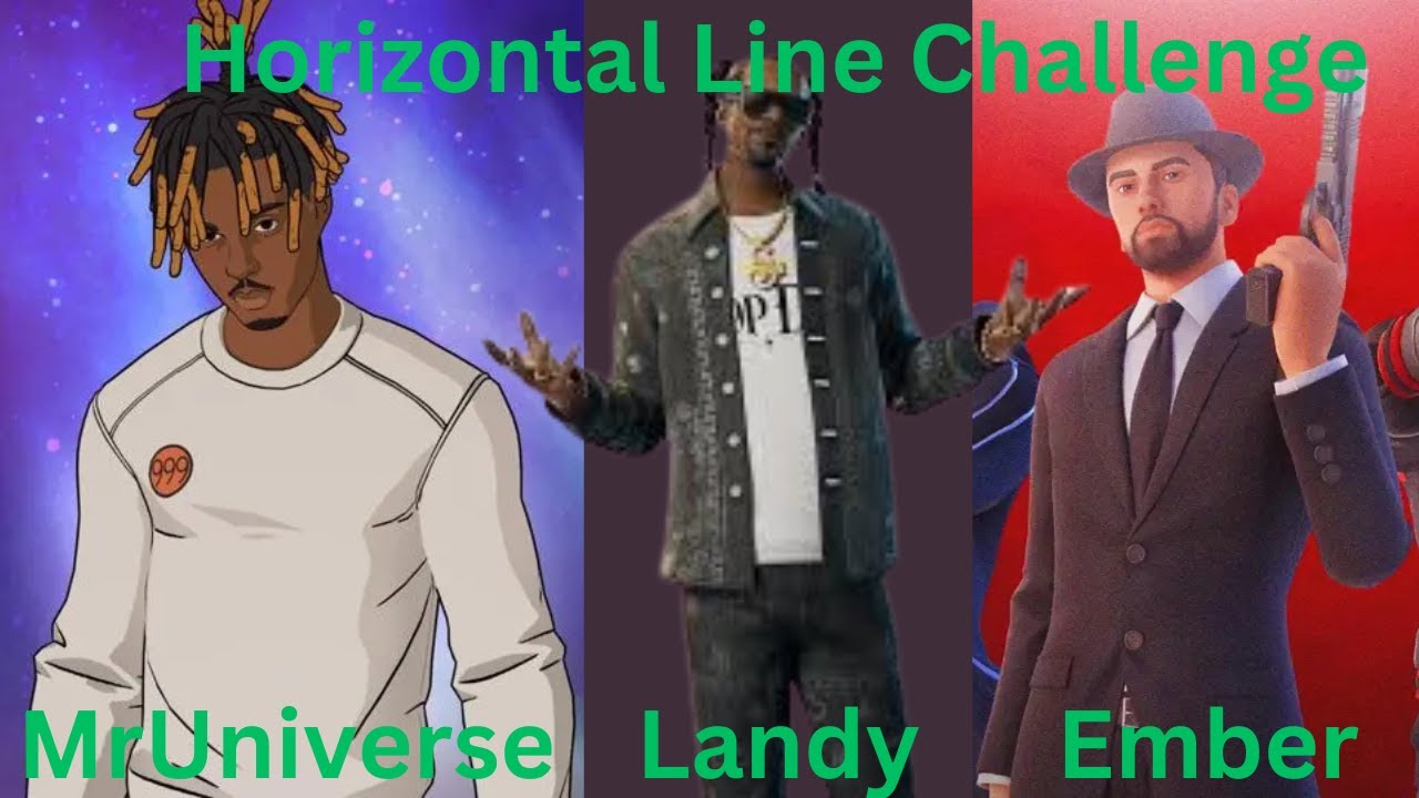 Fortnite Horizontal Line Challenge ft. 