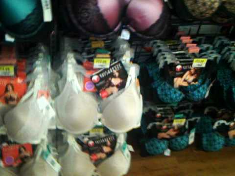 Bra section @ Walmart - YouTube