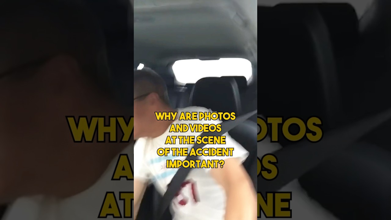 If you’re ever involved in an accident be sure to take photos and video of the scene 🚗💥🚙