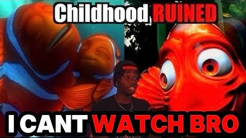 FINDING NEMO FANBOY REACTS TO RUINING FINDING NEMO WITH SCIENCE (BRO DID HIS JOB)