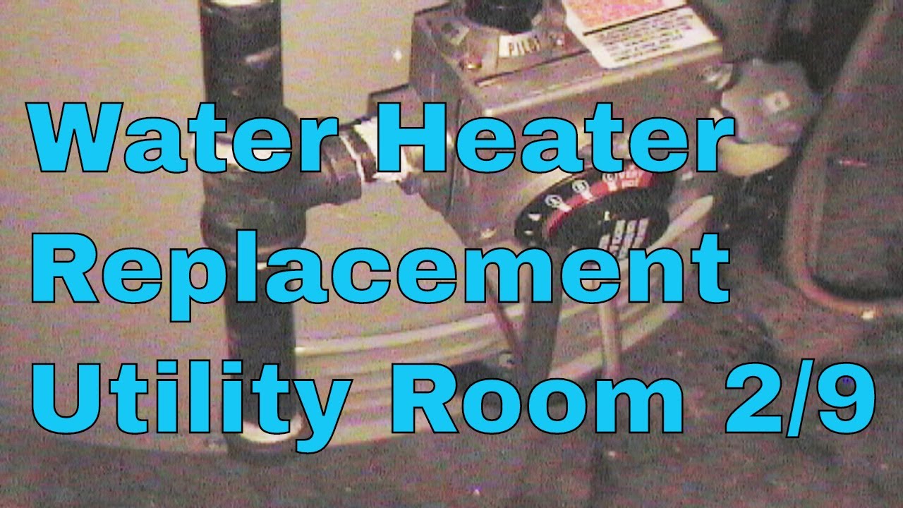 Water Heater Install In Utility Room 2 of 9 👍👍👍