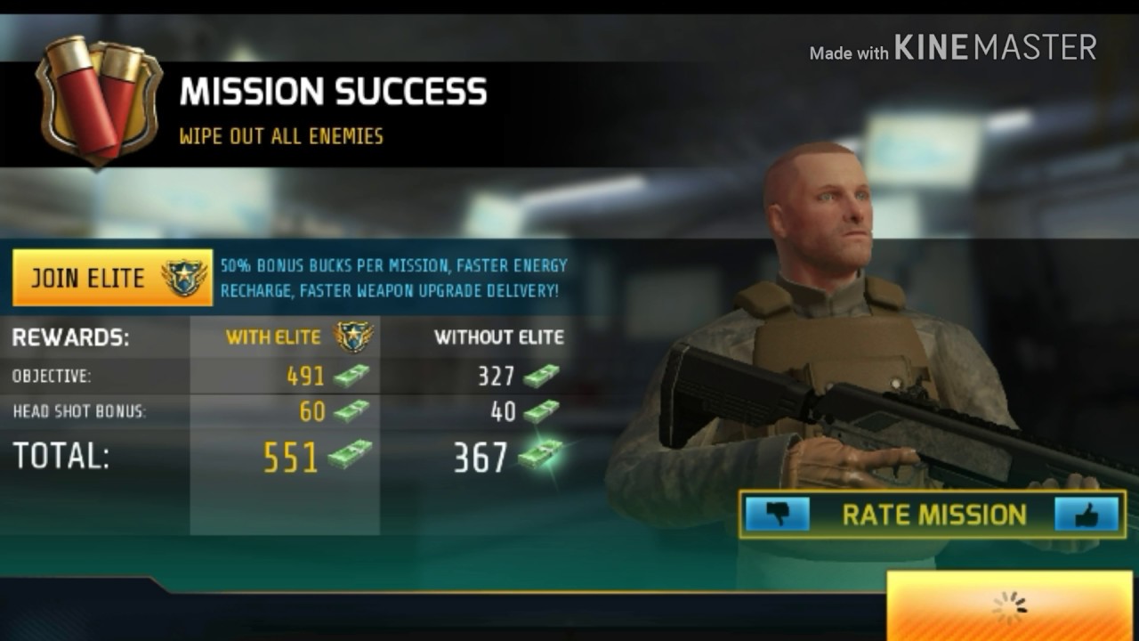 Kill Shot Bravo : Sniper FPS  | Region 1 | Breach Missions | 1 to 10 | Android, IOS