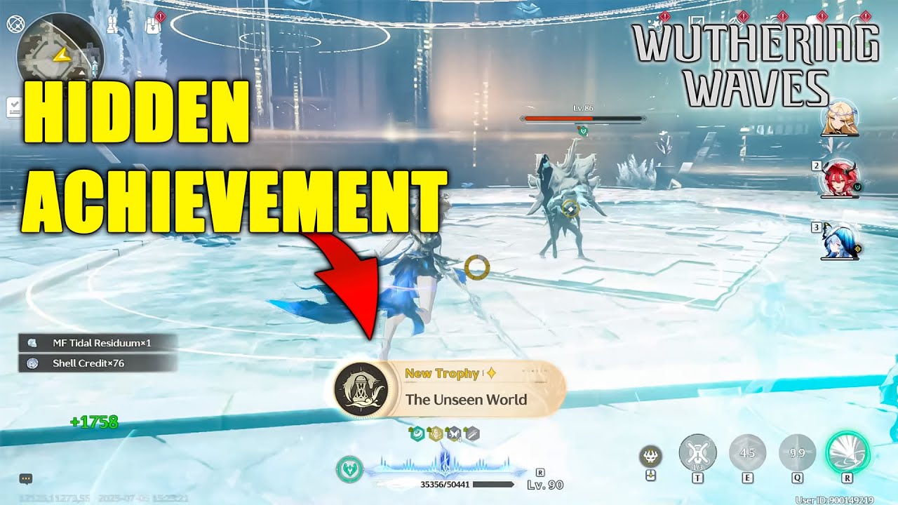 The Unseen World Hidden Achievement / Trophy | Wuthering Waves 2.4 ...