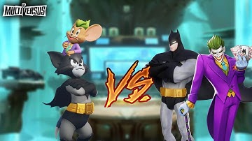 MultiVersus Season 3 | BatJoker Tom & Jerry vs Batman and Joker (local mode)