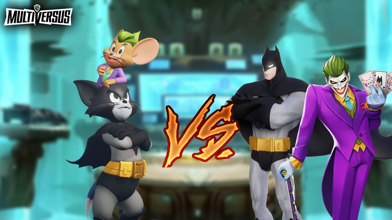 MultiVersus Season 3 | BatJoker Tom & Jerry vs Batman and Joker (local mode)