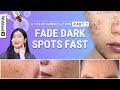 How to Get Rid of Hyperpigmentation, Brightening Skincare Routine | Fade Face Dark Spots Fast part.1