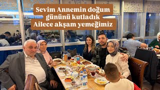 Kayinvali̇deme Sürpri̇z Doğum Günü Kutlamasi Ailece Akşam Yemeği, Cihangir Harçlıkları Topladı,
