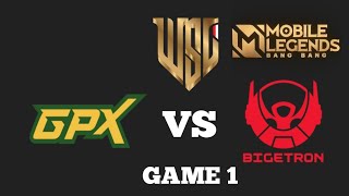 GPX BASRENG VS BIGETRON ERA  ( GAME 1 ) WOMAN STAR LEAGUE S6 GRAND FINAL