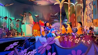 “it’s a small world” Full ride Disneyland 2024