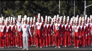 Drum Majors from the Arcadia Festival of Bands 2022