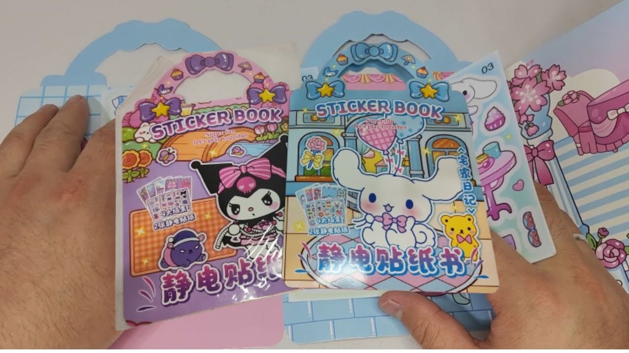 My friends, let's stick stickers together.🫵💓/Apipei 😺