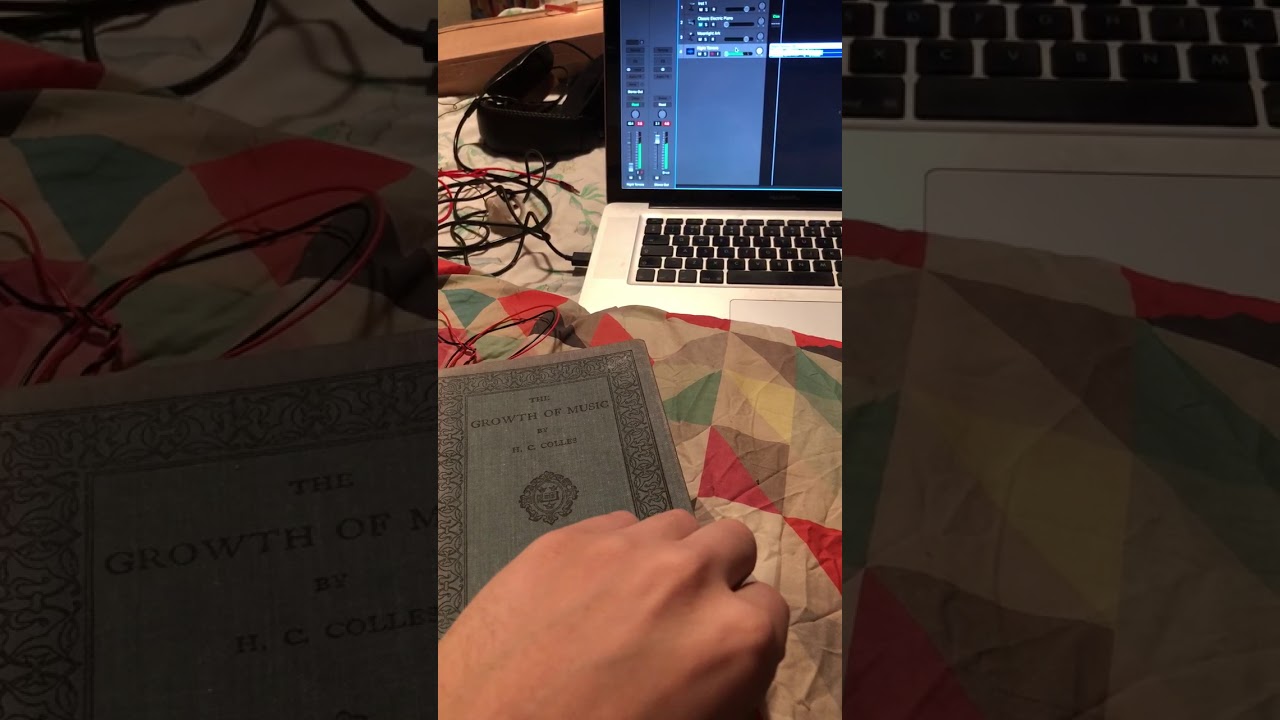 The Growth of Music - Using a book as a MIDI fader