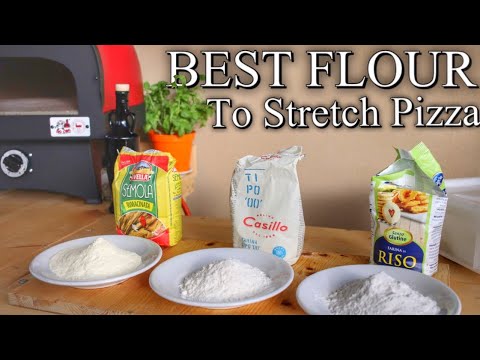BEST FLOUR TO USE WHEN YOU STRETCH THE PIZZA