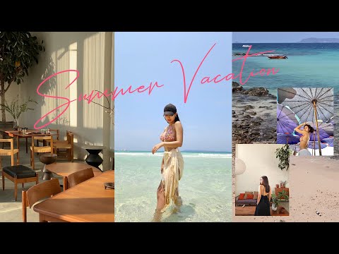 Summer vlog | Columbia pictures aquaverse | Island in Pattaya🌴 | Poliploi 🍍