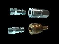 How Europe DN 7.2mm pneumatic air coupling work? (3D animation)