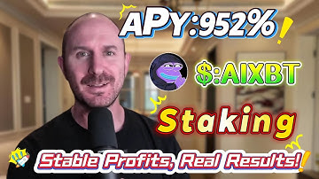💎 900%+ APY on Staking AIXBT – Earned $500+ a Day! Don’t Miss the Best Passive Income in Crypto! 🔥